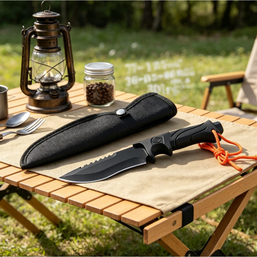 Multi-Purpose Camping Survival - Dive Knife Titanium review and price