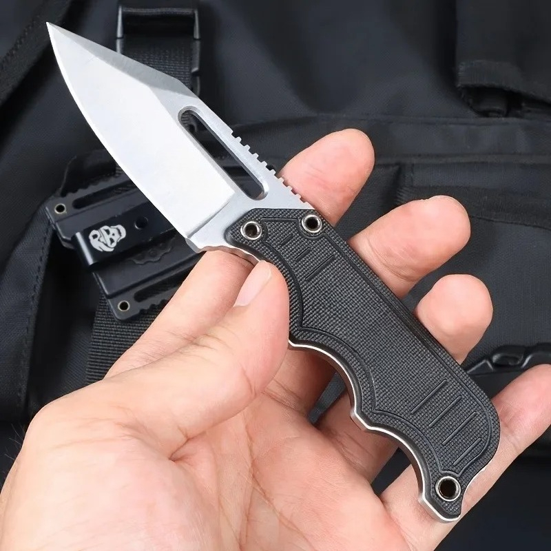 Mini Fixed Blade Knife G10 Han - Dive Knife Titanium review and price