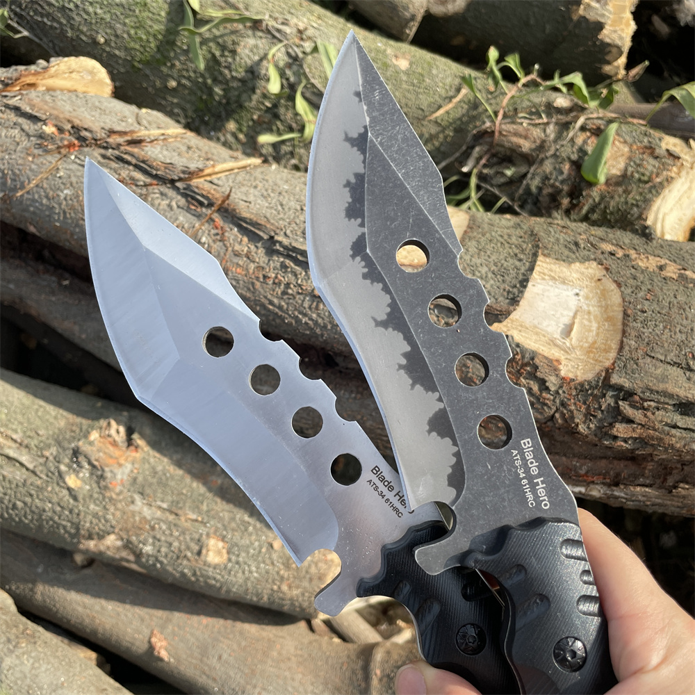 Full-tang High Quality ATS-34  - Dive Knife Titanium review and price