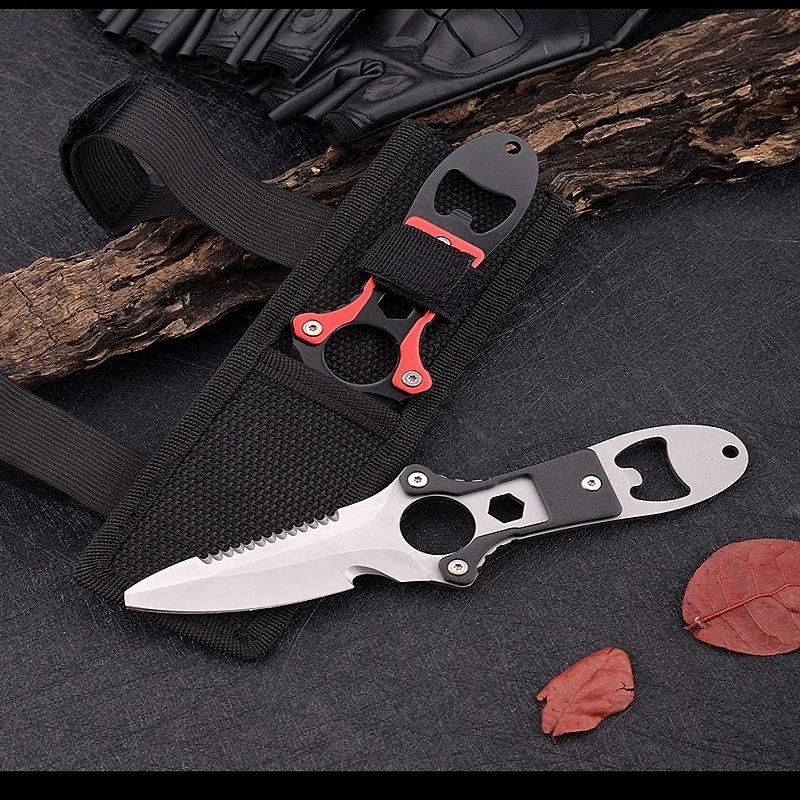 Stainless steel multifunctiona - Dive Knife Titanium review and price
